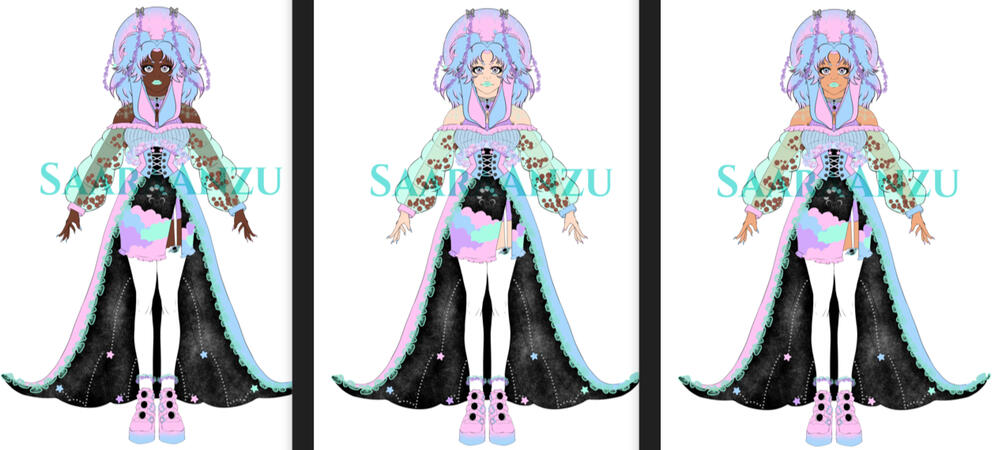 Vtuber character concept